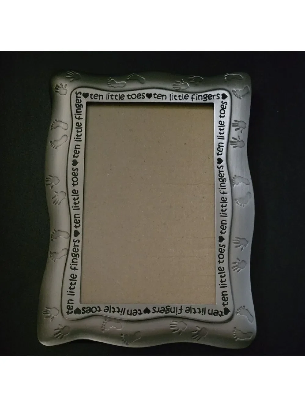 Malden Photo Picture Frame Lightweight Ten Little‎ Fingers Toes 3-1/2